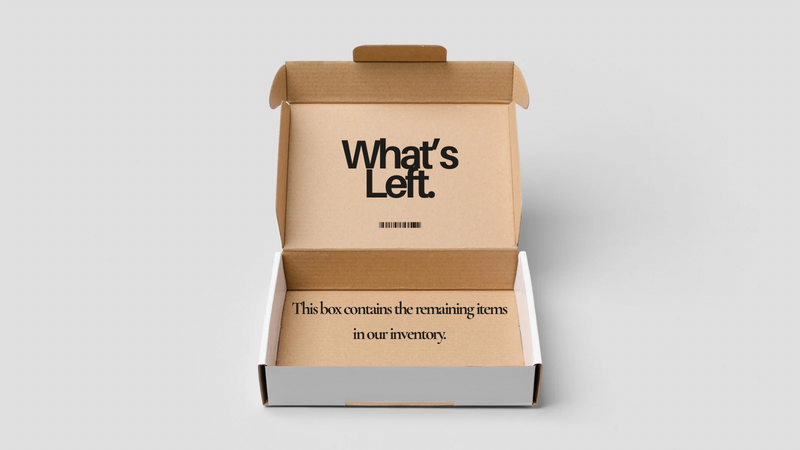 What’s left box