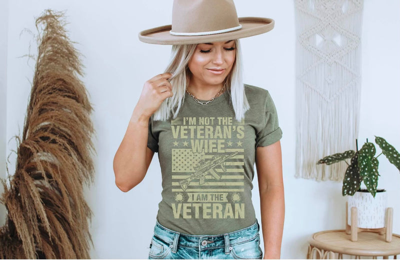 I AM THE VETERAN T-SHIRT